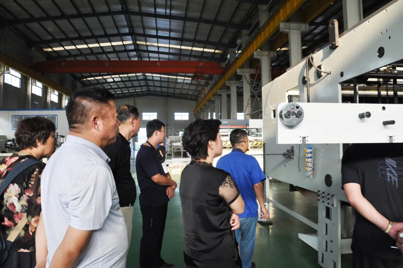 感恩有您，一路同行--熱烈歡迎保定包裝協(xié)會蒞臨信川參觀指導(dǎo)！