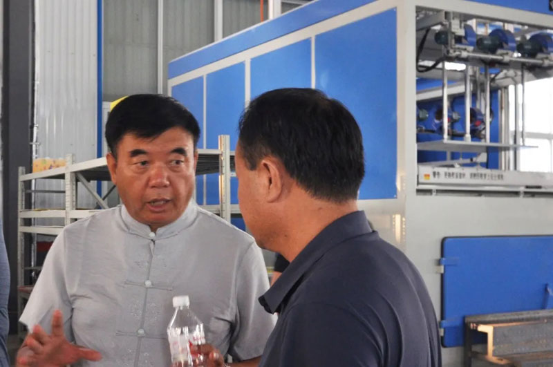 感恩有您，一路同行--熱烈歡迎保定包裝協(xié)會蒞臨信川參觀指導(dǎo)！