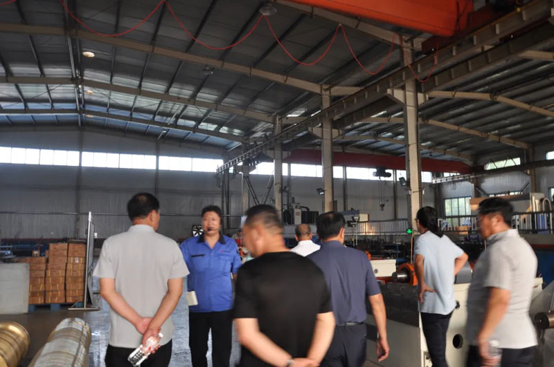 感恩有您，一路同行--熱烈歡迎保定包裝協(xié)會蒞臨信川參觀指導(dǎo)！