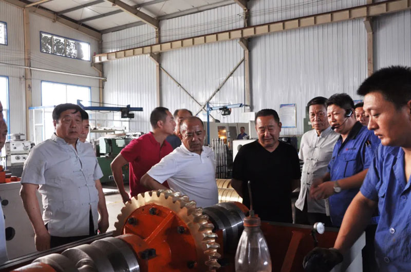 感恩有您，一路同行--熱烈歡迎保定包裝協(xié)會蒞臨信川參觀指導(dǎo)！