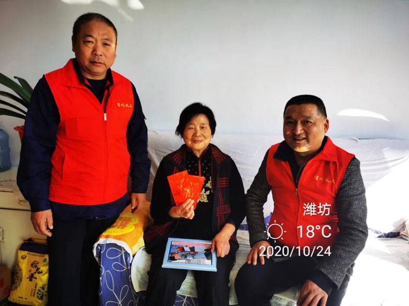 重陽情更濃--信川機(jī)械開展重陽節(jié)走訪慰問活動