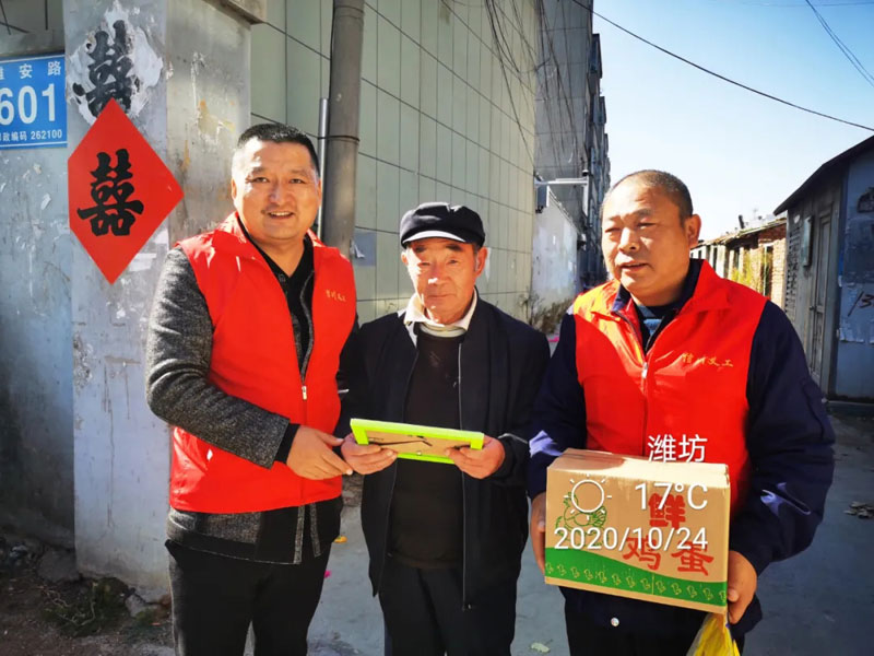 重陽情更濃--信川機(jī)械開展重陽節(jié)走訪慰問活動